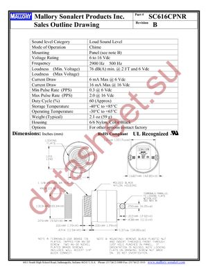 SC616CPNR datasheet  